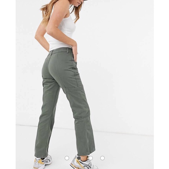 ASOS Low Rise Utility Flare Pants - Picture 2 of 5